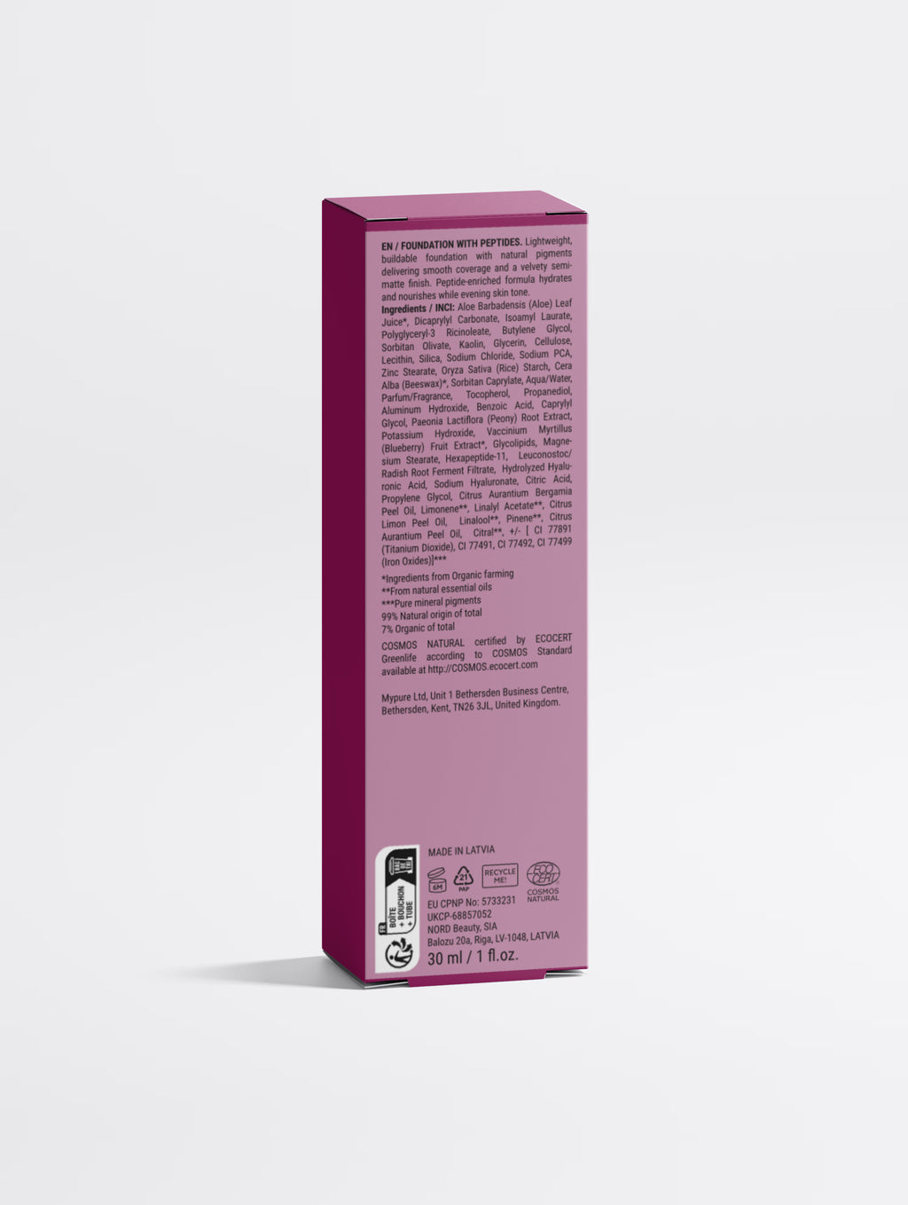 Foundation with Peptides, 40 Deep Neutral