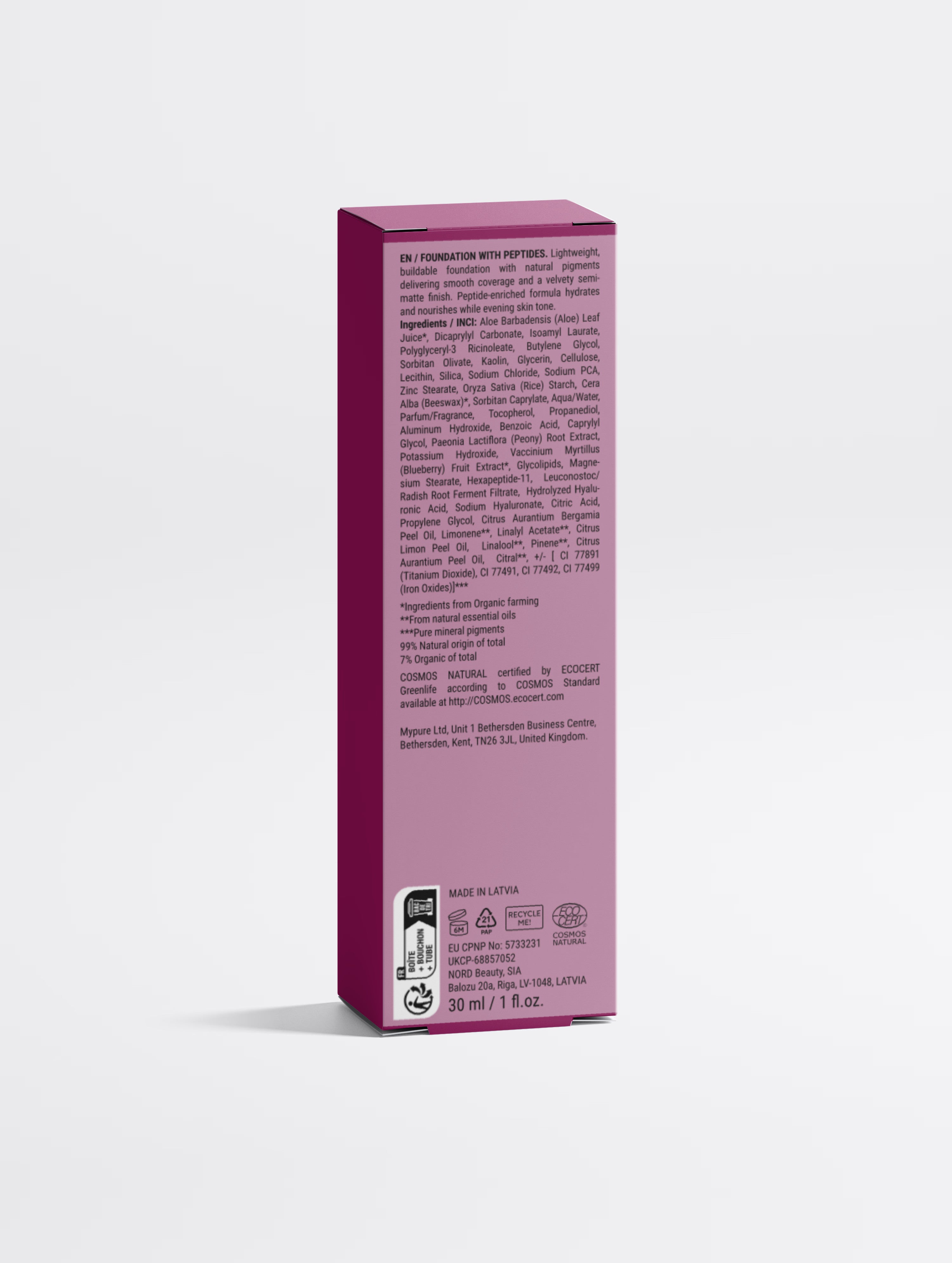 Foundation with Peptides, 40 Deep Neutral